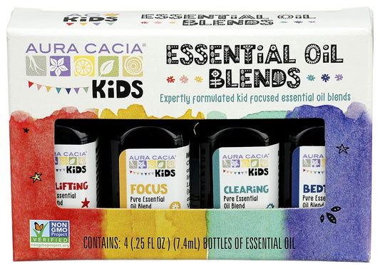 Aura Cacia Essential Oil Blends Kids Kit 4c