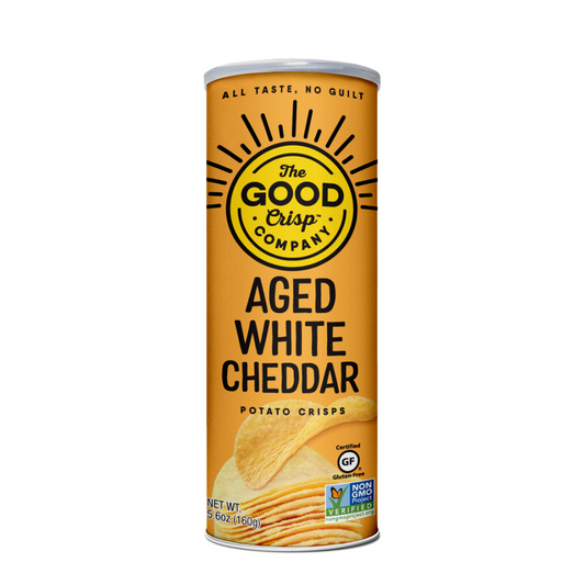 The Good Crisp Chip Potato Cheddar White GF 5.6oz