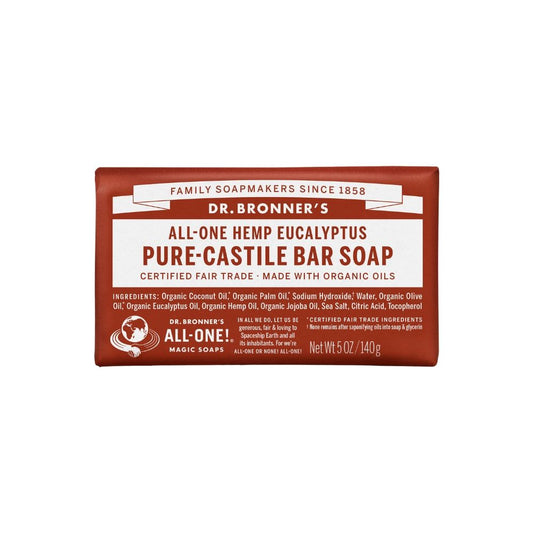 Dr. Bronner's Eucalyptus Pure-Castile Bar Soap 5oz