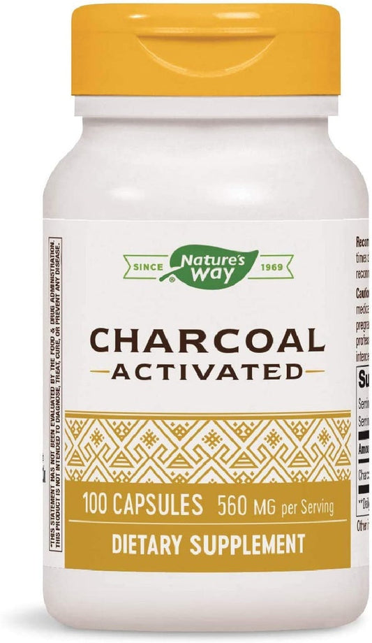 Nature's Way Activated Charcoal 100 c