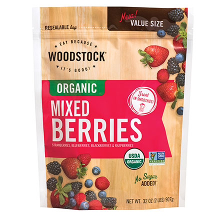 Woodstock Frozen Mixed Berries 32oz