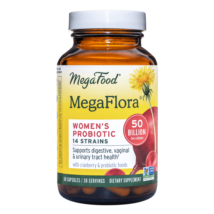 Mega Food MegaFlora Women's Probiotic 60c