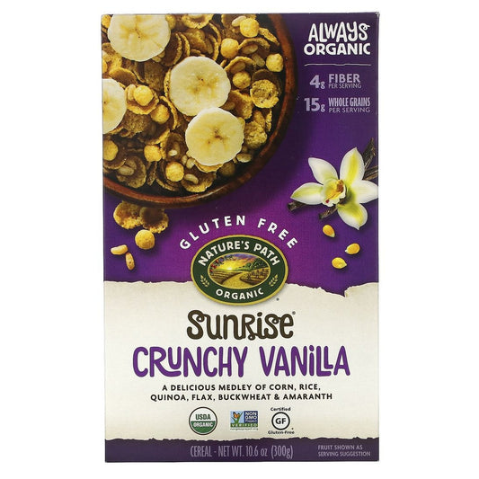 Nature's Path Cereal Sunrise Vanilla Crunchy GF