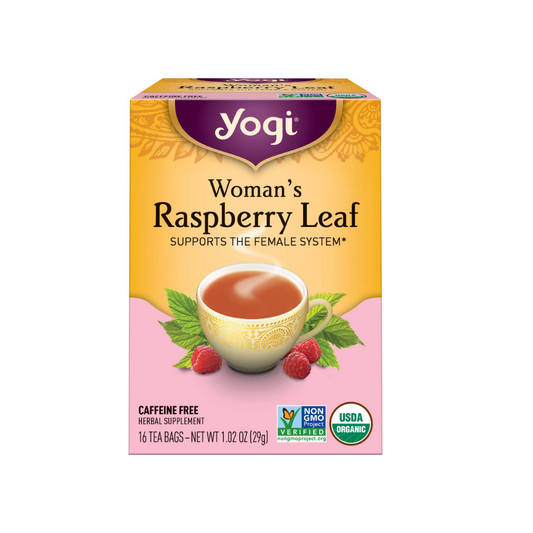 Yogi Tea Woman's Raspberry Leaf OG 16c