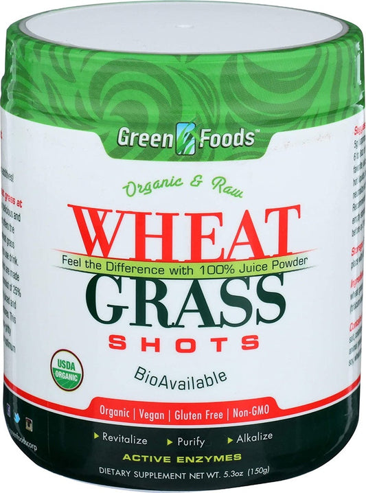 Green Foods Wheatgrass Powder 5.3oz