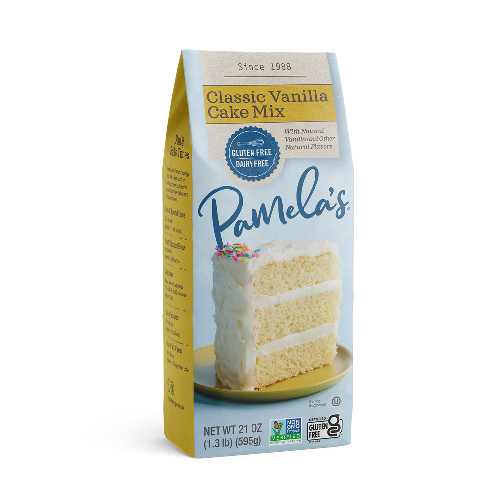 Pamela's Classic Vanilla Cake Mix 21oz