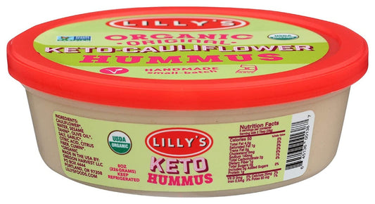 Lilly's Hummus Cauliflower Keto 8oz