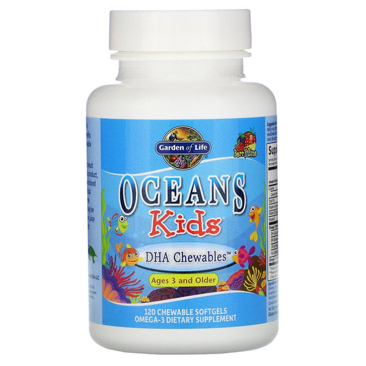 Garden Of Life Ocean Kids DHA Omega-3 Berry Lime 120c