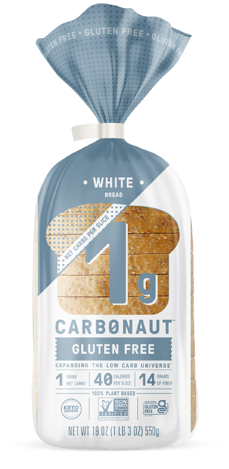 Carbonaut Gluten Free White Bread 19oz