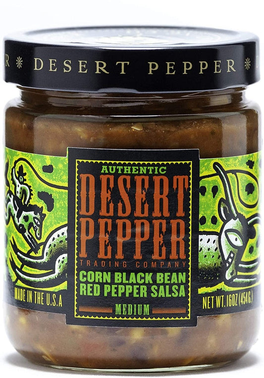 DESPEP Salsa Chip Bean Blck Pepper 16oz