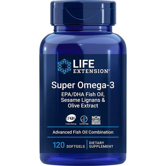 Life Extension Super Omega-3 EPA/DHA 120c