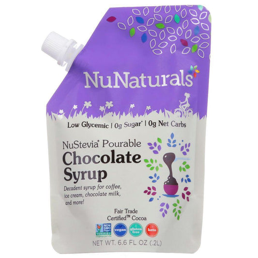 Nunaturals Syrup Chocolate No Sugar 6.6oz
