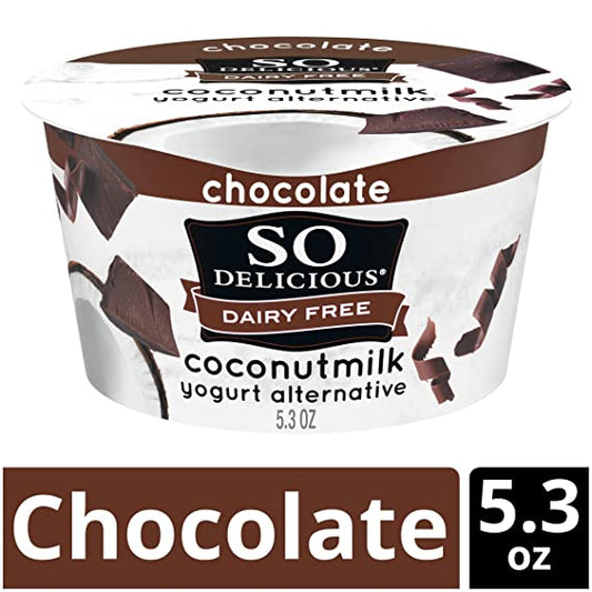 So Delicious Dairy Free Coconutmilk Yogurt AlterNative, Chocolate 5.3oz