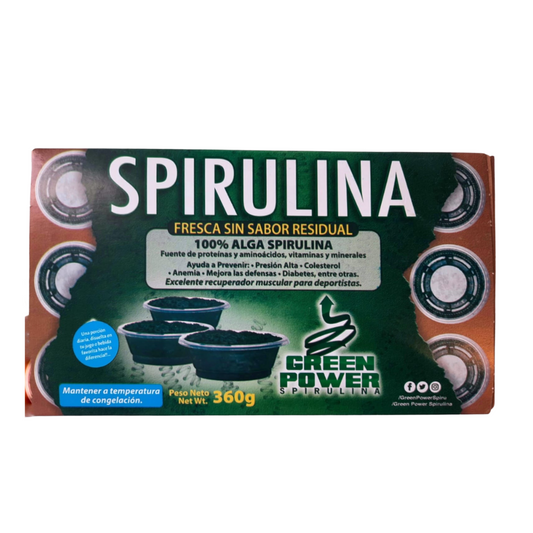 Green Power Spirulina Fresh 360g 30c