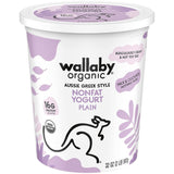Wallaby Yogurt Greek Plain Nonfat 32oz