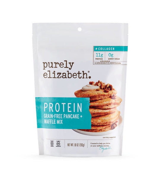 Purely Elizabeth Grain-Free Protein + Collagen Pancake and Waffle Mix 10oz