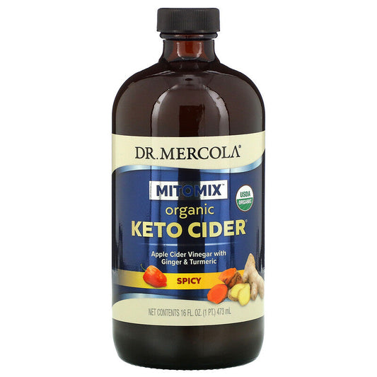 Dr. Mercola Drink Keto Cider Spicy 16fz