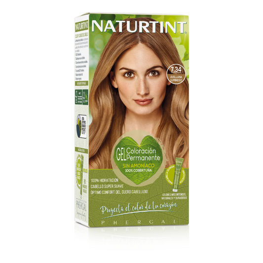 Naturtint 7.34 Hazelnut Luminoso Hair Color