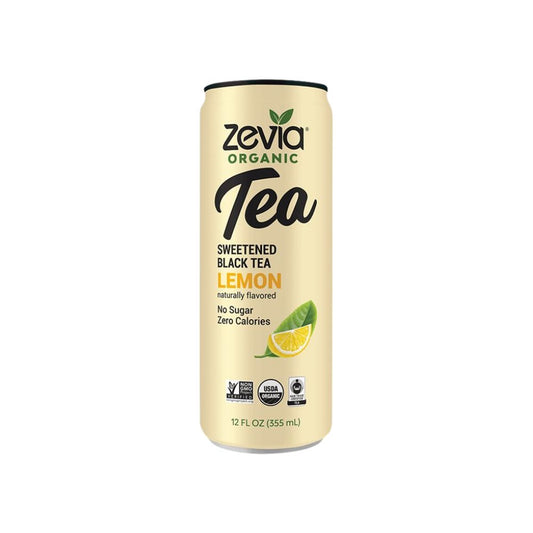 Zevia Caffeine Free Black Tea Lemon 12oz