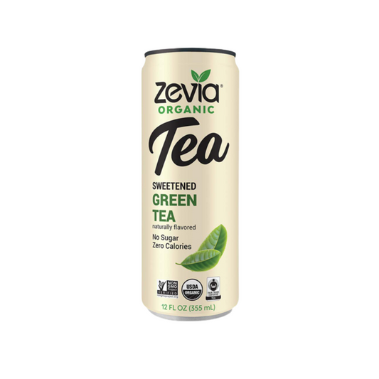 Zevia Organic Green Tea 12oz