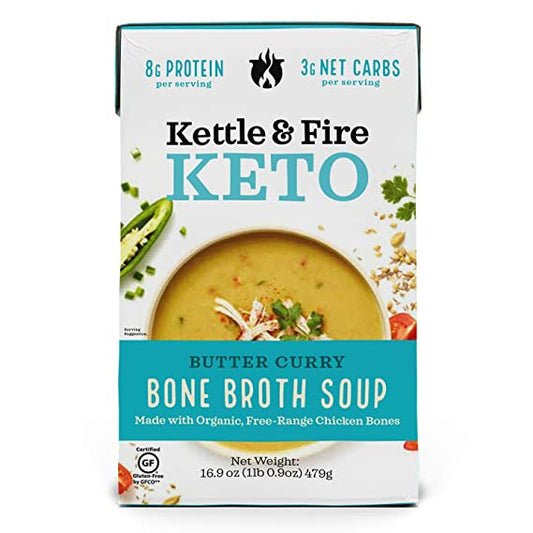 Kettle & Fire Soup Keto Butter Curry 16.9oz