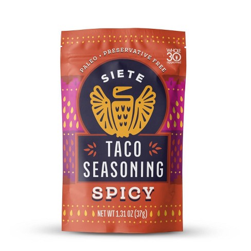 Siete Seasoning Taco Spicy 1.3oz