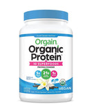 Orgain Organic Protein and Superfood Plantbased Protein Powder, Vanilla 32oz