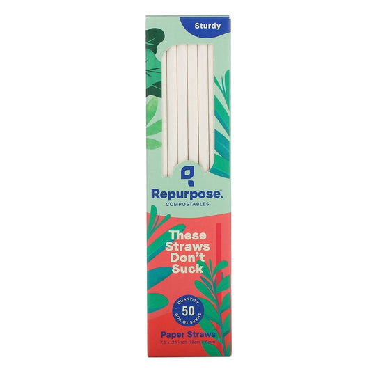 Repurpose Straws Paper 50c