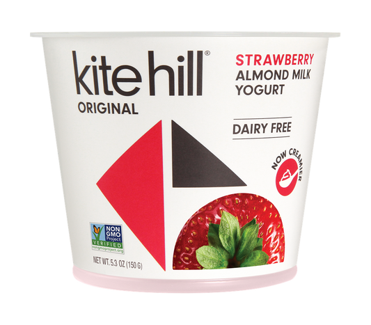 Kite Hill Yogurt Almond Strawberry 5.3oz
