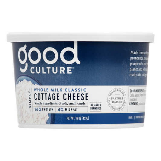 Good Culture Whole Milk Classic Cottage Cheese 16oz