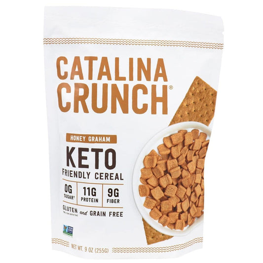 Catalina Crunch Cereal Honey Graham Keto 9oz