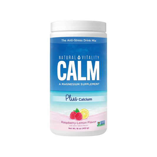 NATVIT Calm Calcium Plus Raspberry 16oz