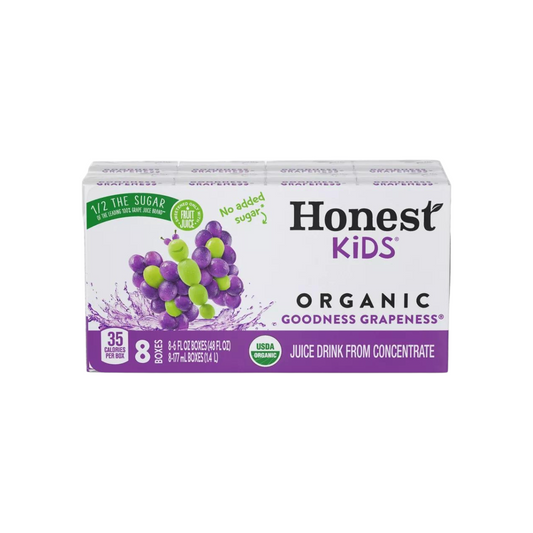 Honest Kids Organic Goodness Grapeness Juice OG 6.7oz