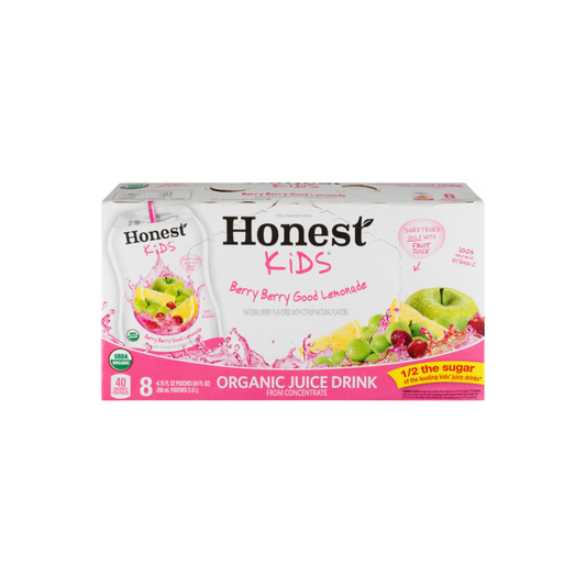 Honest Kids Berry Good Lemonade Juice OG 8 pk
