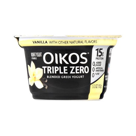 Oikos Yogurt Greek Vanilla Zero 5.3oz