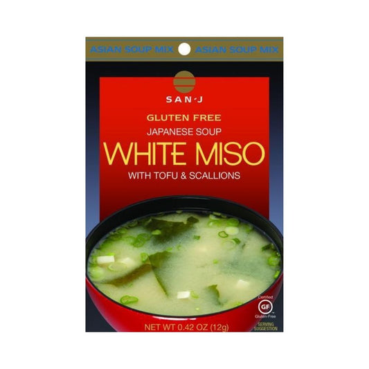 SanJ Soup Miso White Tofu Salli 0.42oz