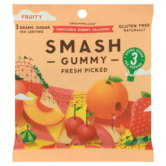 Smashmallow Smashgummies Fresh Picked Fruity Gummies 2.1fl