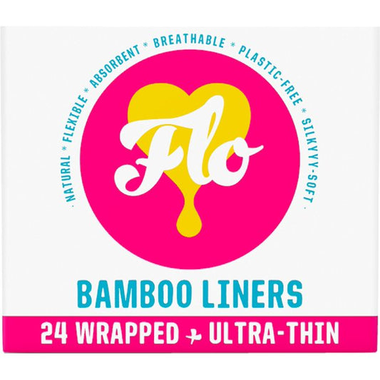 Flo Bamboo Daily Liners 24 c